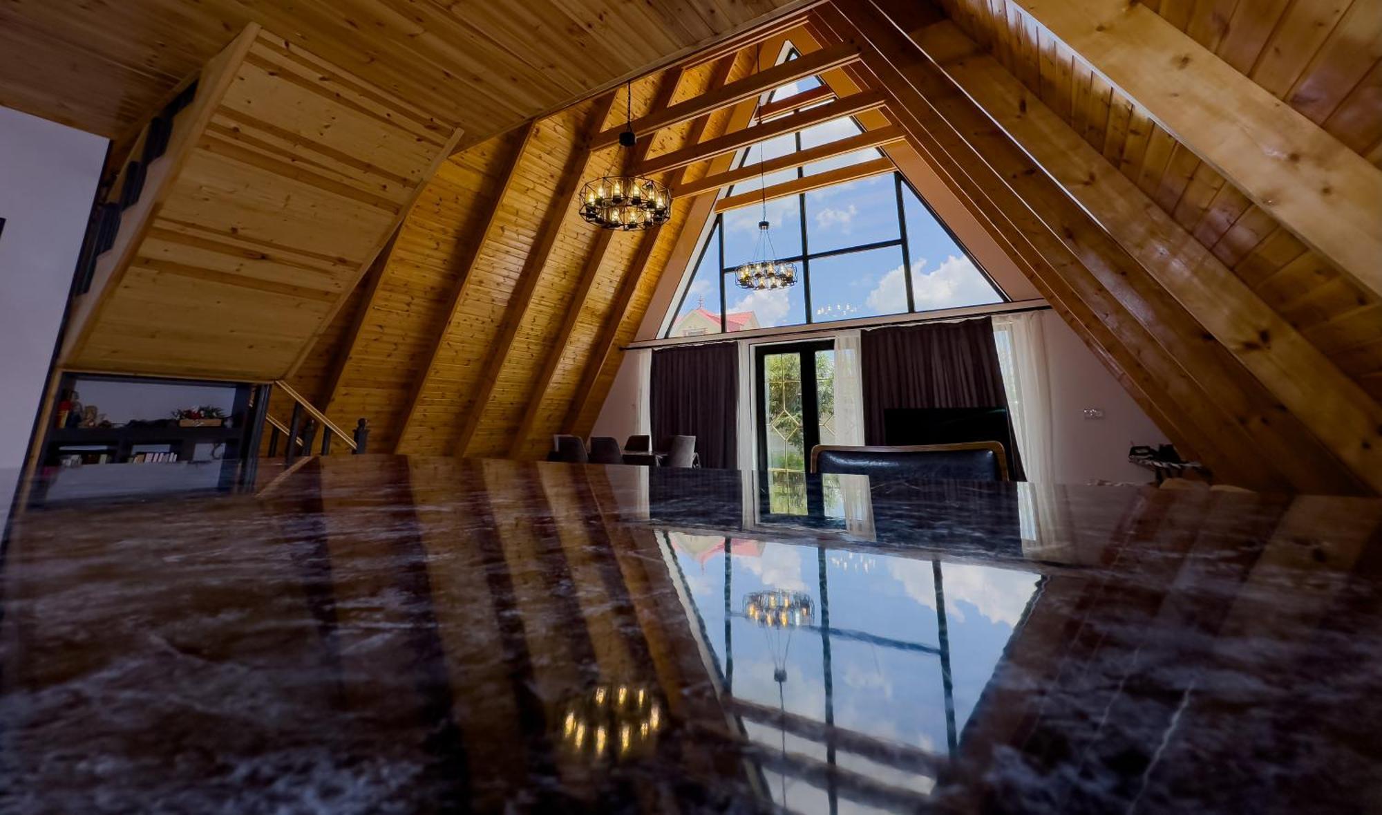 Qafqaz Family Chalet Gabala Eksteriør bilde