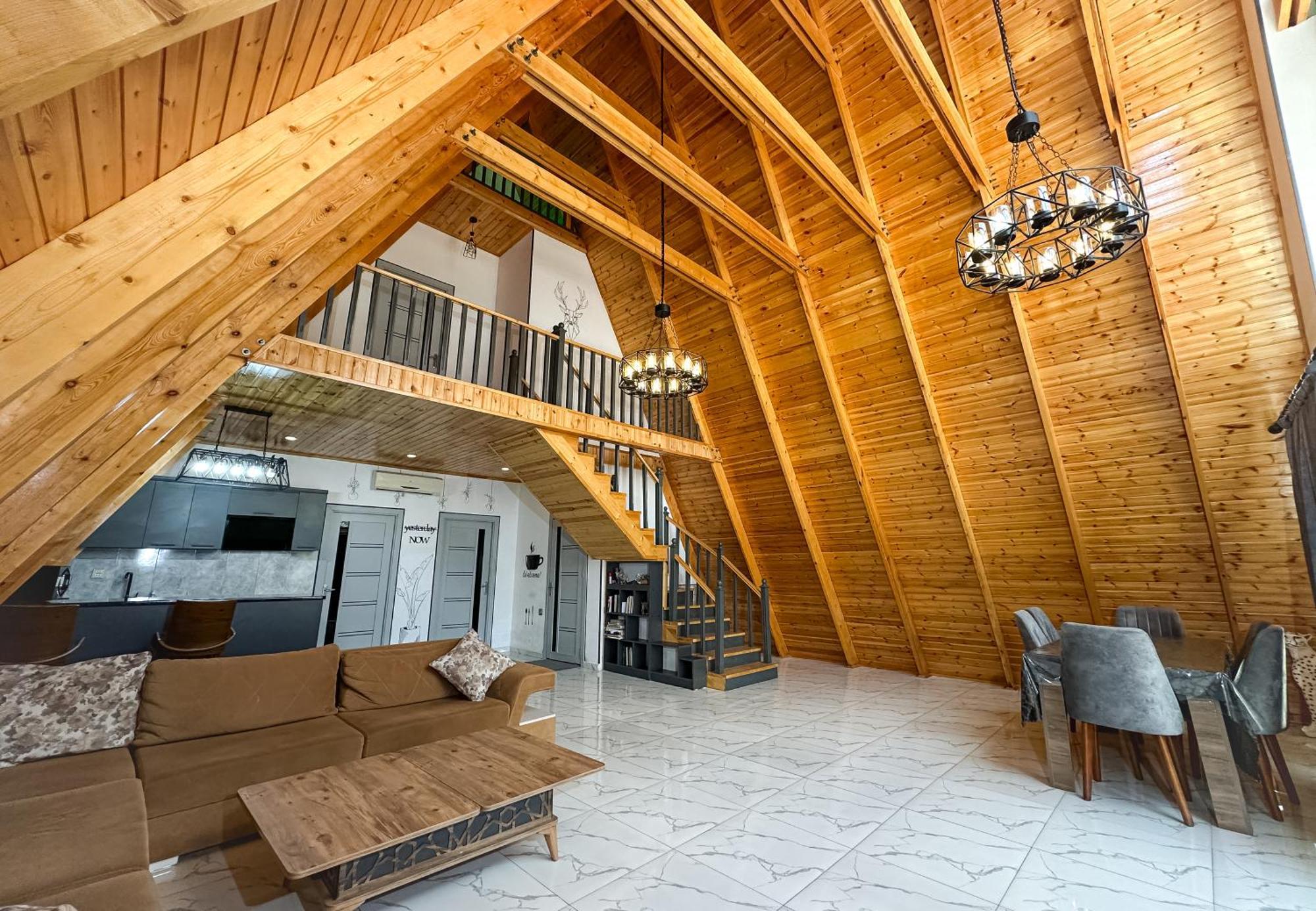 Qafqaz Family Chalet Gabala Eksteriør bilde